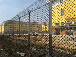 馬鞍山延吉世紀花園小區防攀爬圍墻護欄網圖片2